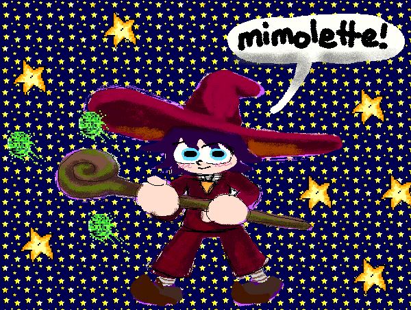 Made in KidPix! Skweeki’s art